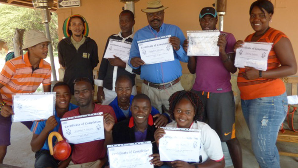 Omaheke Region Attends CCF’s Naturalist Training Camp