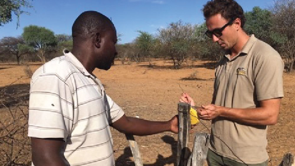 Working with Namibian farmers to test possible mitigation methods for Human-Wildlife conflict